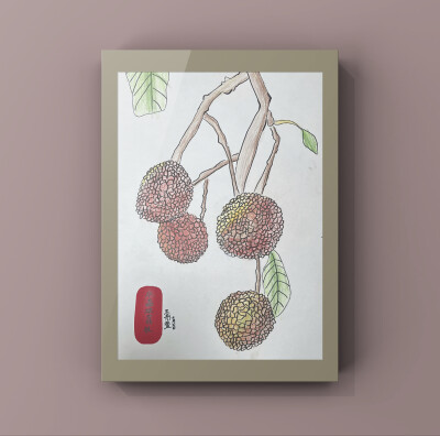 米罗艺术工作室•荔枝写生