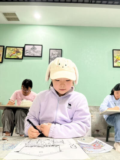 大师班•速写入门课（风景）
