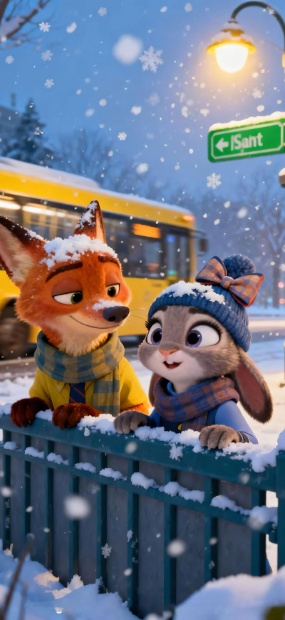 可爱壁纸~疯狂动物城~