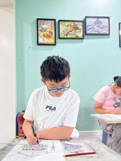 大师班•速写入门课（风景）