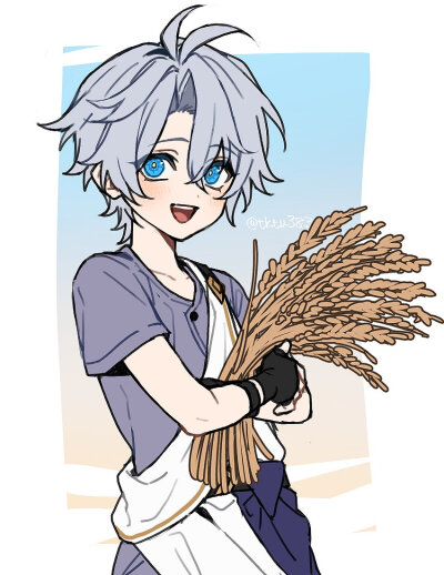 崩坏星穹铁道 白厄 卡厄斯兰那
画师未知