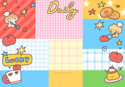 iPad 壁纸 套图 可爱 卡通