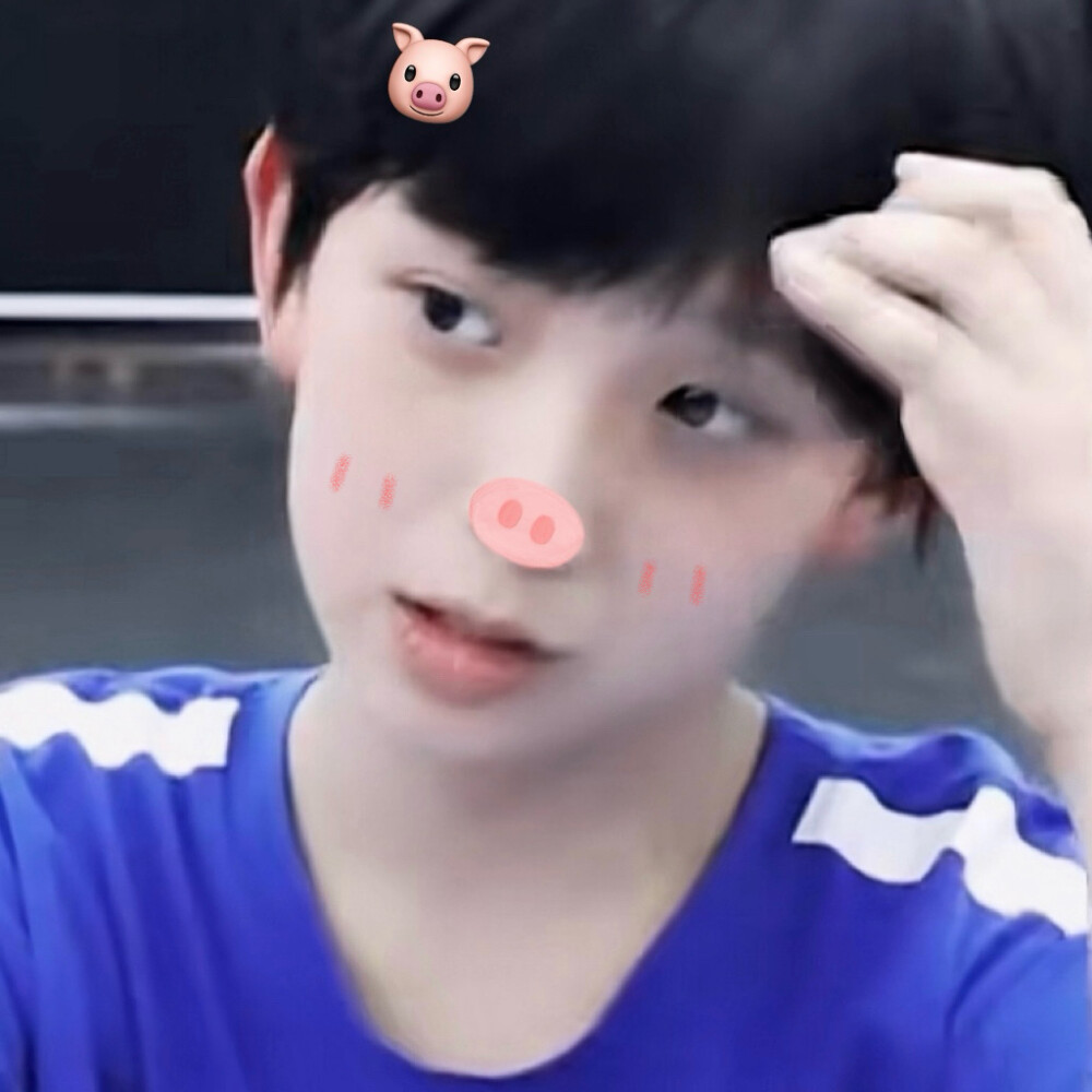 好想一口吃掉这只萌猪～