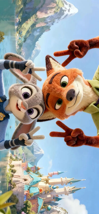 可爱壁纸~疯狂动物城~