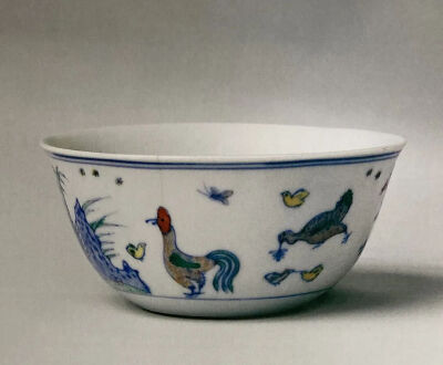 清雍正 斗彩鸡缸杯故宫博物院藏