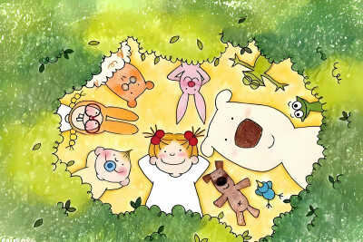 iPad 壁纸 套图 可爱 卡通