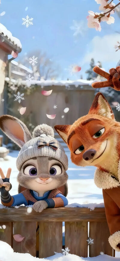 可爱壁纸~疯狂动物城~