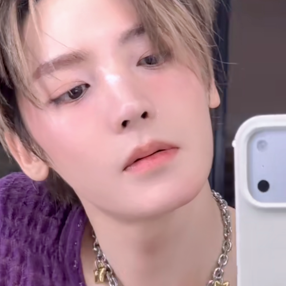 妹妹说紫色很有韵味