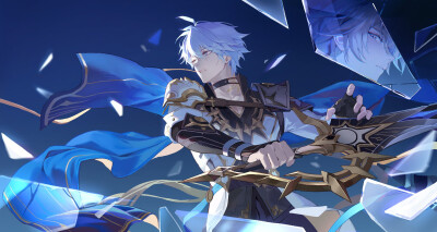 崩坏星穹铁道 白厄 卡厄斯兰那
画师未知