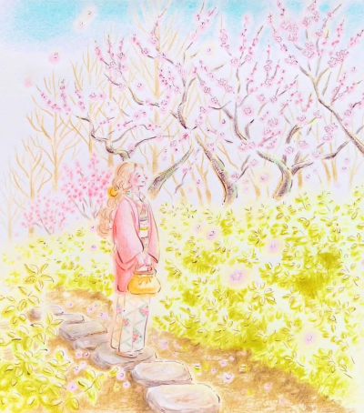 日本画家絵描き魔女，児玉恵理子。水溶彩铅清新少女风格。转载需署名！！！
作者见水印，转载需署名，不得商用。