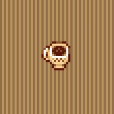 星露谷物语三倍浓缩咖啡临摹，纯手工临摹绘制