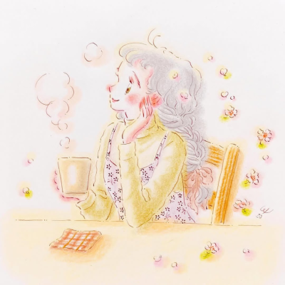 日本画家絵描き魔女，児玉恵理子。水溶彩铅清新少女风格。转载需署名！！！
作者见水印，转载需署名，不得商用。