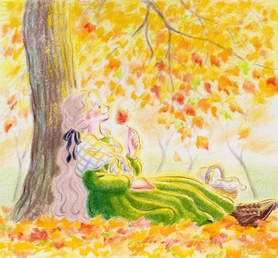 日本画家絵描き魔女，児玉恵理子。水溶彩铅清新少女风格。转载需署名！！！
作者见水印，转载需署名，不得商用。