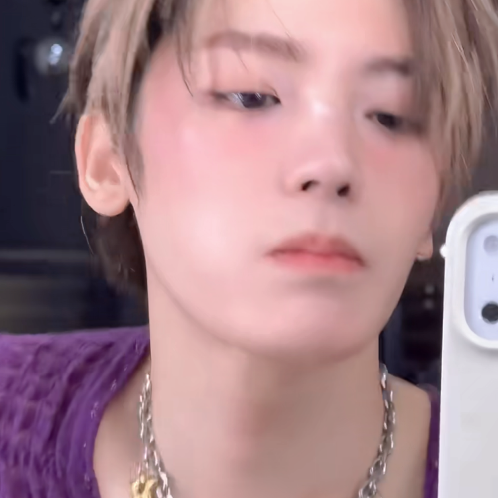 妹妹说紫色很有韵味