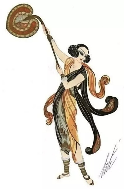 Romain de Tirtoff（1892年11月23日 - 1990年4月21日）是一名俄罗斯出生的法国艺术家和设计师，以假名Erté着称，法语发音为俄忒。他是一位多才多艺的二十世纪艺术家和设计师，在一系列领域蓬勃发展，包括时尚，珠宝…