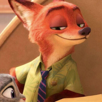 #疯狂动物城
#尼克狐尼克朱迪
#情侣头像
#可爱头像