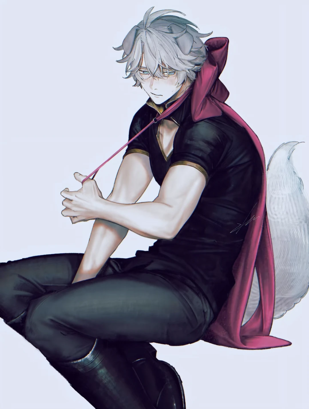 白厄 卡厄斯兰那
崩坏星穹铁道 画师未知（来源白厄日冕pv评论区）