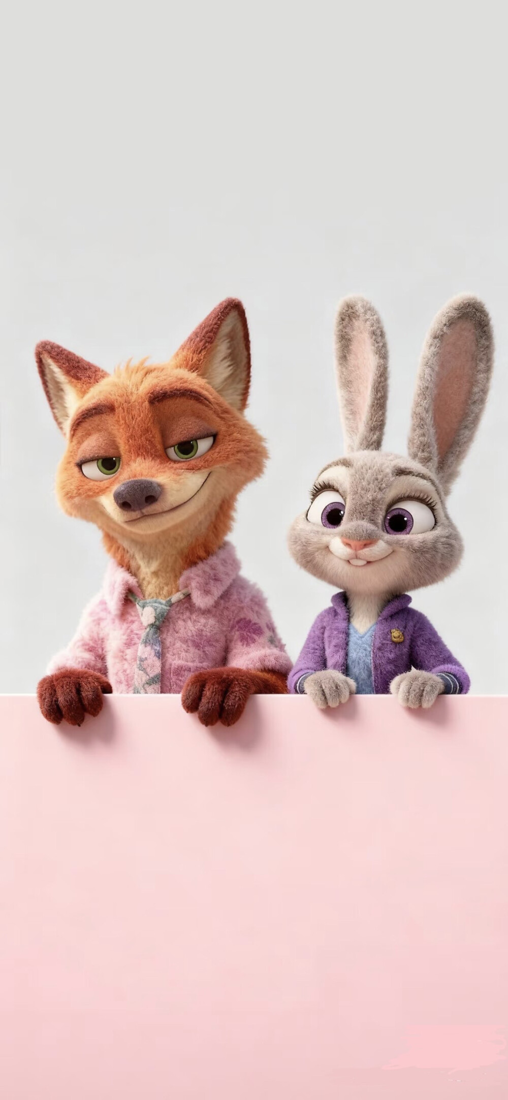 疯狂动物城主演 尼克狐尼克 朱迪
竖屏壁纸 锁屏