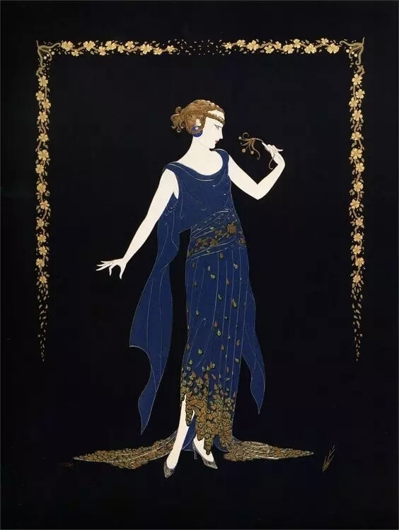 Romain de Tirtoff（1892年11月23日 - 1990年4月21日）是一名俄罗斯出生的法国艺术家和设计师，以假名Erté着称，法语发音为俄忒。他是一位多才多艺的二十世纪艺术家和设计师，在一系列领域蓬勃发展，包括时尚，珠宝，平面艺术，服装和电影，戏剧和歌剧以及室内装饰设计。