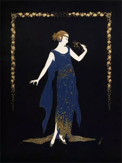 Romain de Tirtoff（1892年11月23日 - 1990年4月21日）是一名俄罗斯出生的法国艺术家和设计师，以假名Erté着称，法语发音为俄忒。他是一位多才多艺的二十世纪艺术家和设计师，在一系列领域蓬勃发展，包括时尚，珠宝…