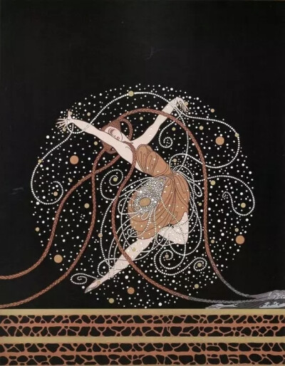 Romain de Tirtoff（1892年11月23日 - 1990年4月21日）是一名俄罗斯出生的法国艺术家和设计师，以假名Erté着称，法语发音为俄忒。他是一位多才多艺的二十世纪艺术家和设计师，在一系列领域蓬勃发展，包括时尚，珠宝…