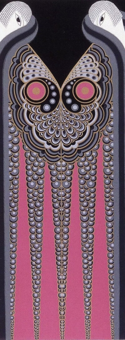 Romain de Tirtoff（1892年11月23日 - 1990年4月21日）是一名俄罗斯出生的法国艺术家和设计师，以假名Erté着称，法语发音为俄忒。他是一位多才多艺的二十世纪艺术家和设计师，在一系列领域蓬勃发展，包括时尚，珠宝…