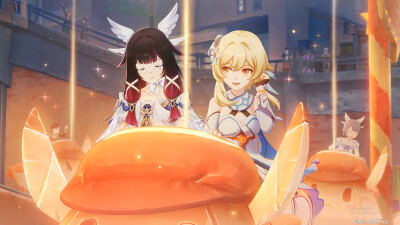 原神 剧情壁纸 博士快把血条亮出来