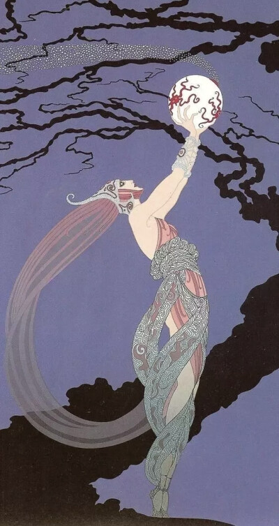 Romain de Tirtoff（1892年11月23日 - 1990年4月21日）是一名俄罗斯出生的法国艺术家和设计师，以假名Erté着称，法语发音为俄忒。他是一位多才多艺的二十世纪艺术家和设计师，在一系列领域蓬勃发展，包括时尚，珠宝…