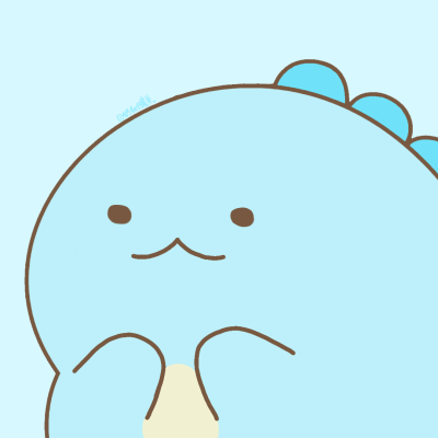 角落生物水龙momo版头像，是momo头像模板二改的，纯自己改模绘制