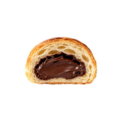 巧克力流心羊角包白底头像