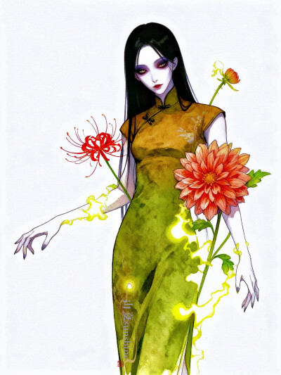 封面故事 |我不知道命运在低语着什么，我只是已听不见。#创作人计划#国漫国风#封面人物 #审美积累