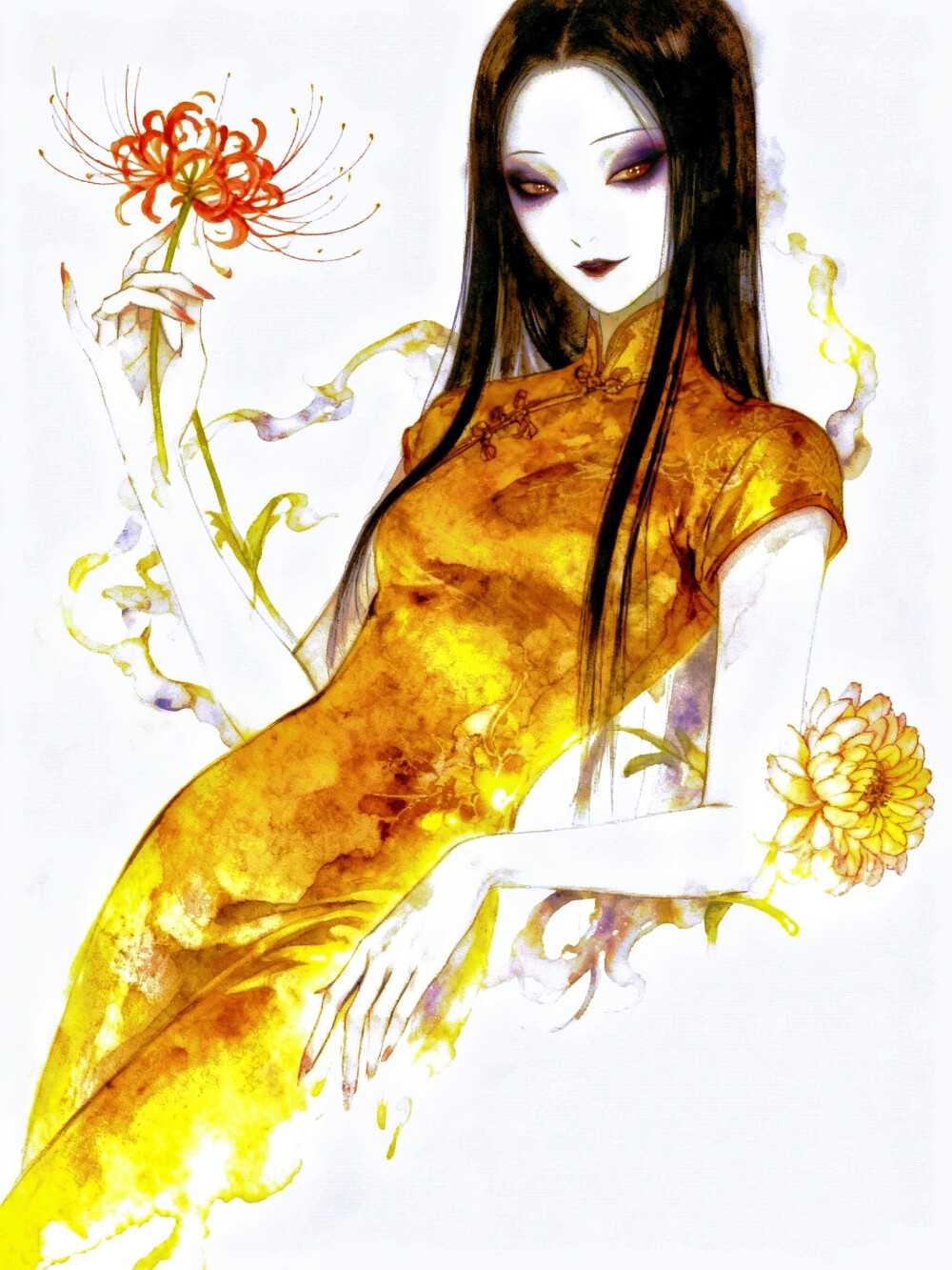 封面故事 |我不知道命运在低语着什么，我只是已听不见。#创作人计划#国漫国风#封面人物 #审美积累