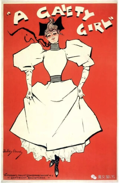 是《一个快乐的女孩》在1894开始的世界巡回演出。”