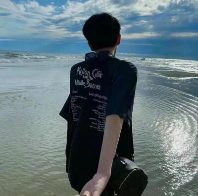 背影情侣头像可爱高级感情头男朋友女朋友