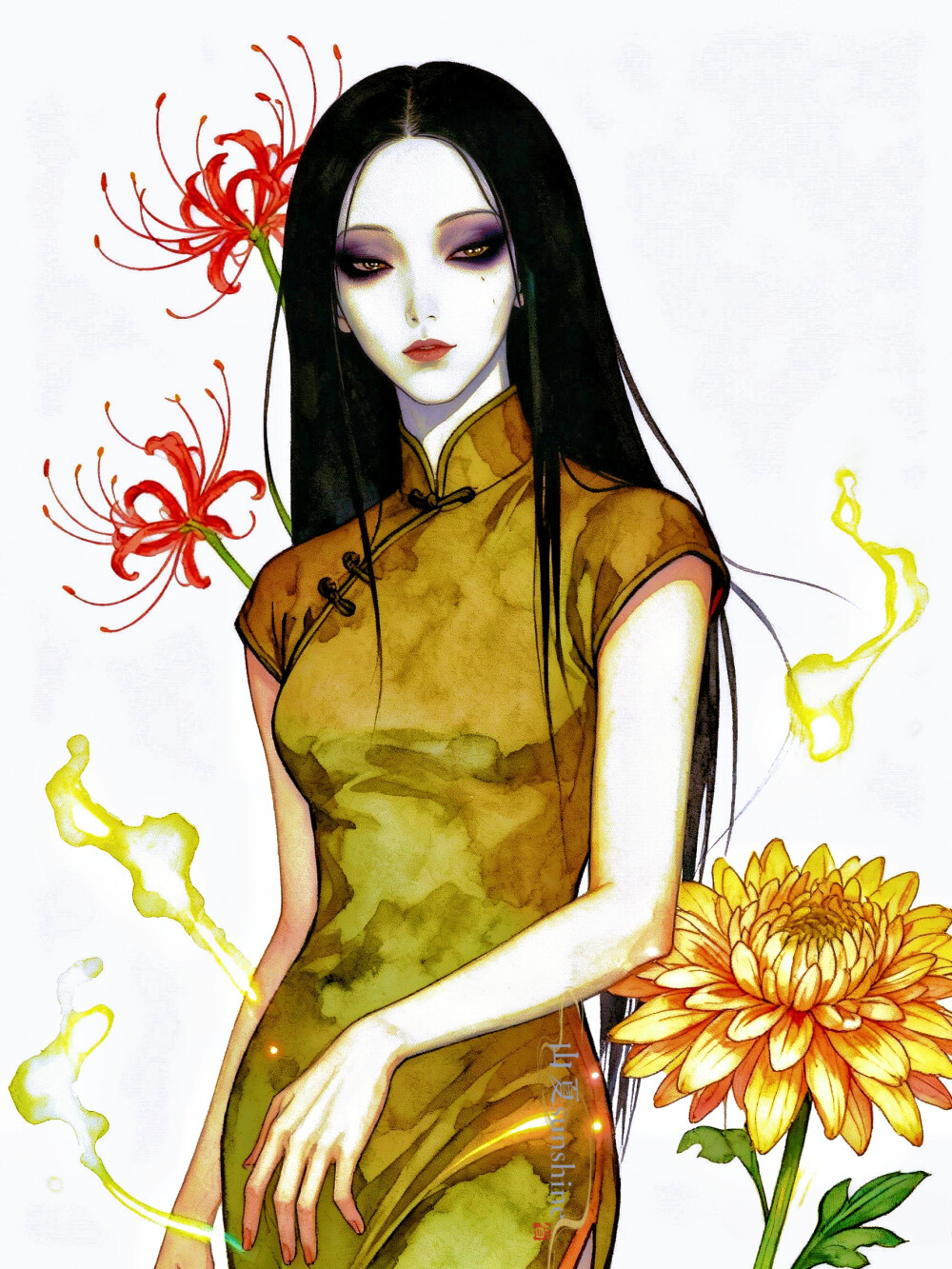 封面故事 |我不知道命运在低语着什么，我只是已听不见。#创作人计划#国漫国风#封面人物 #审美积累