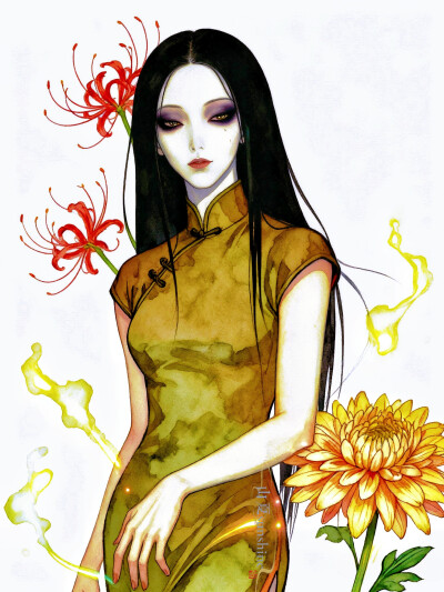 封面故事 |我不知道命运在低语着什么，我只是已听不见。#创作人计划#国漫国风#封面人物 #审美积累