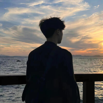 背影情侣头像可爱高级感情头男朋友女朋友