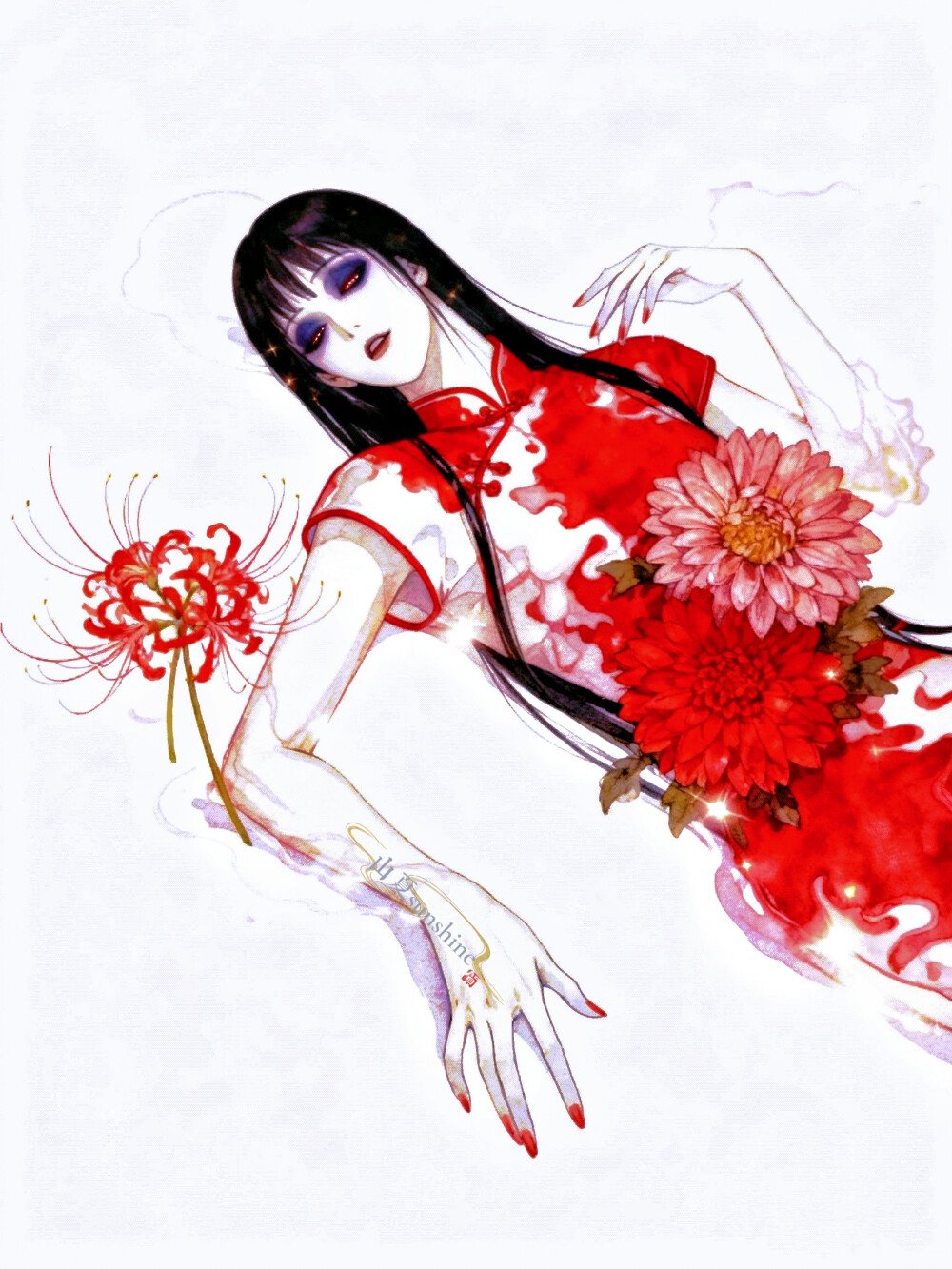 封面故事 |我不知道命运在低语着什么，我只是已听不见。#创作人计划#国漫国风#封面人物 #审美积累