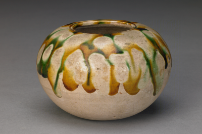 唐 三彩水盂故宫博物院藏