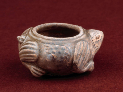 西晋 青瓷蛤蟆形水盂
大英博物馆藏
