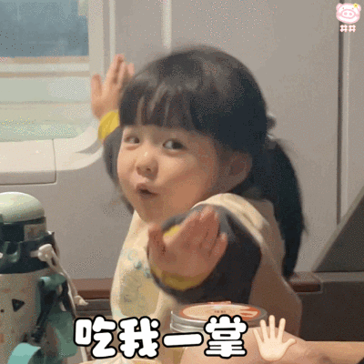 萌娃丸子妹表情包动图
可爱的表情包