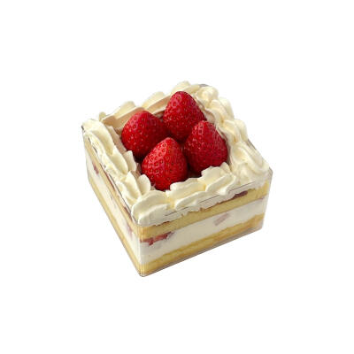 草莓甜品白底头像