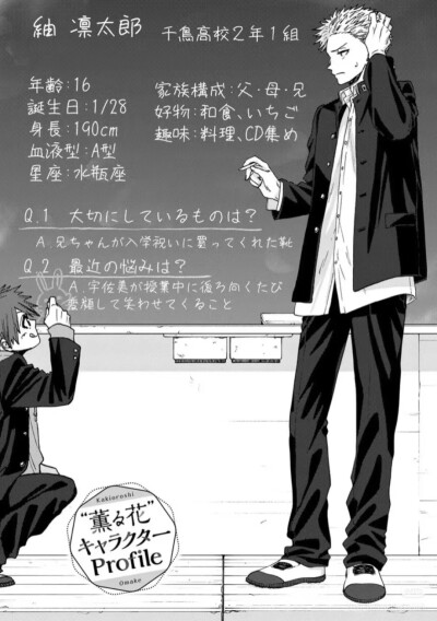 熏香花朵凛然绽放 和栗薰子 䌷凛太郎 保科昴 夏泽朔 宇佐美翔平 依田绚斗 