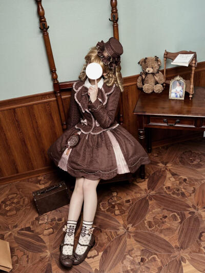 真的太优雅了，ag家的熊熊板巧穿上简直就是留洋归来大小姐啊