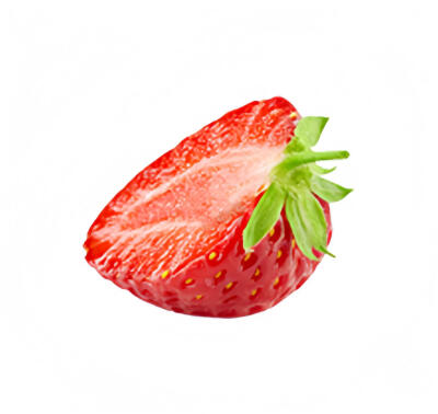 草莓甜品白底头像