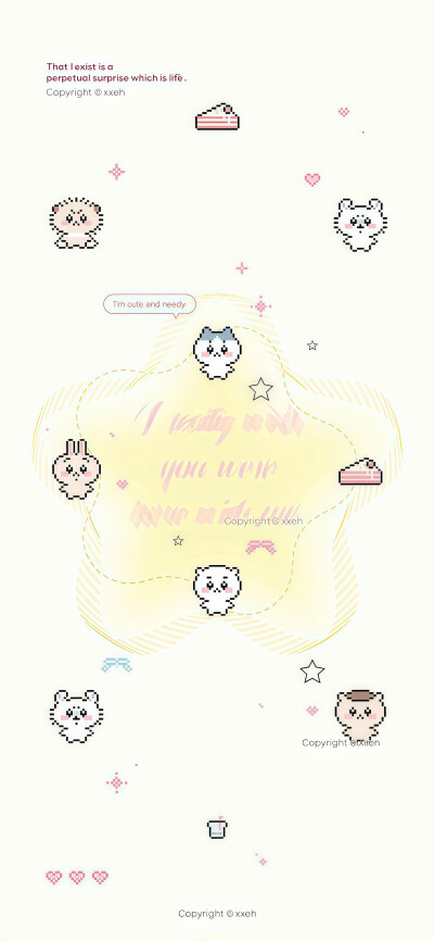 像素风壁纸·图源微博