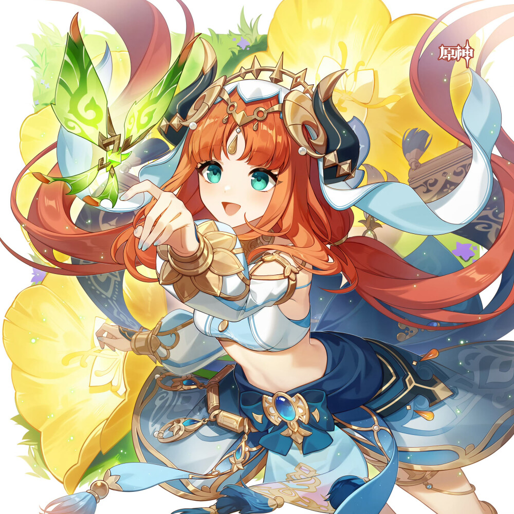 原神 妮露 官方生日贺图