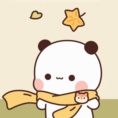 #情侣头像
#一二布布
#可爱头像