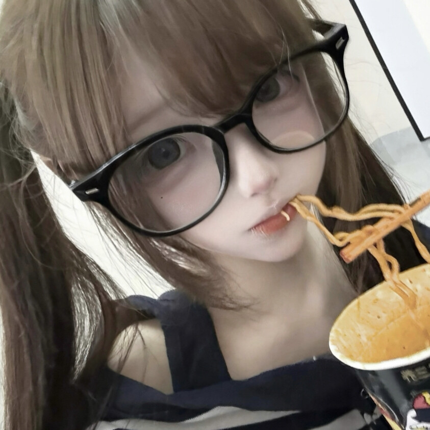 你要跟我分手吗？可是这个泡面很好吃诶