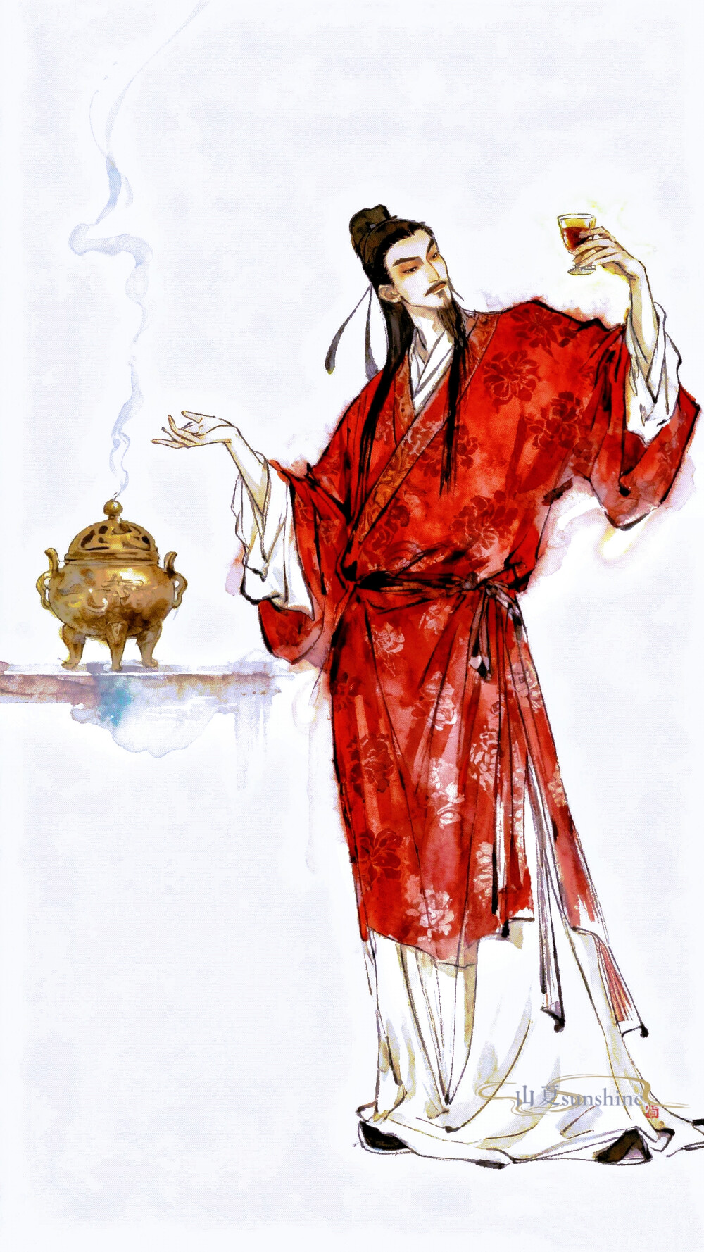 我提笔不为离愁，只为你转身回眸#创作人计划#国风大典#以史为鉴